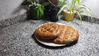 الخبز التركي اروع من الروعة يستحق التجربة اكيد// Turkish bread easy to make 