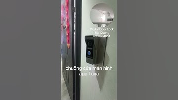 Chuông cửa màn hình app Tuya smart