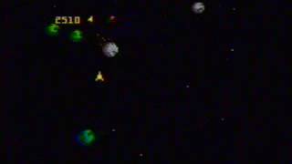 Asteroids on Atari 7800