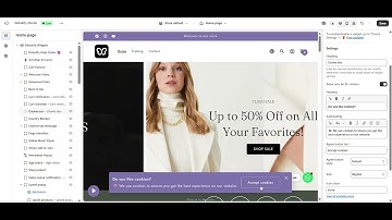 How to Add and Customize Cookie Box Widgets for Shopify Stores With Debutify Theme