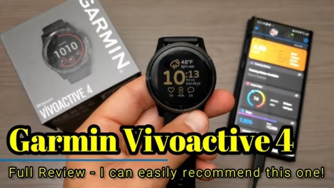 Garmin Vivoactive 4 Review and Unboxing - One Day First Impressions -  Gauging Gadgets