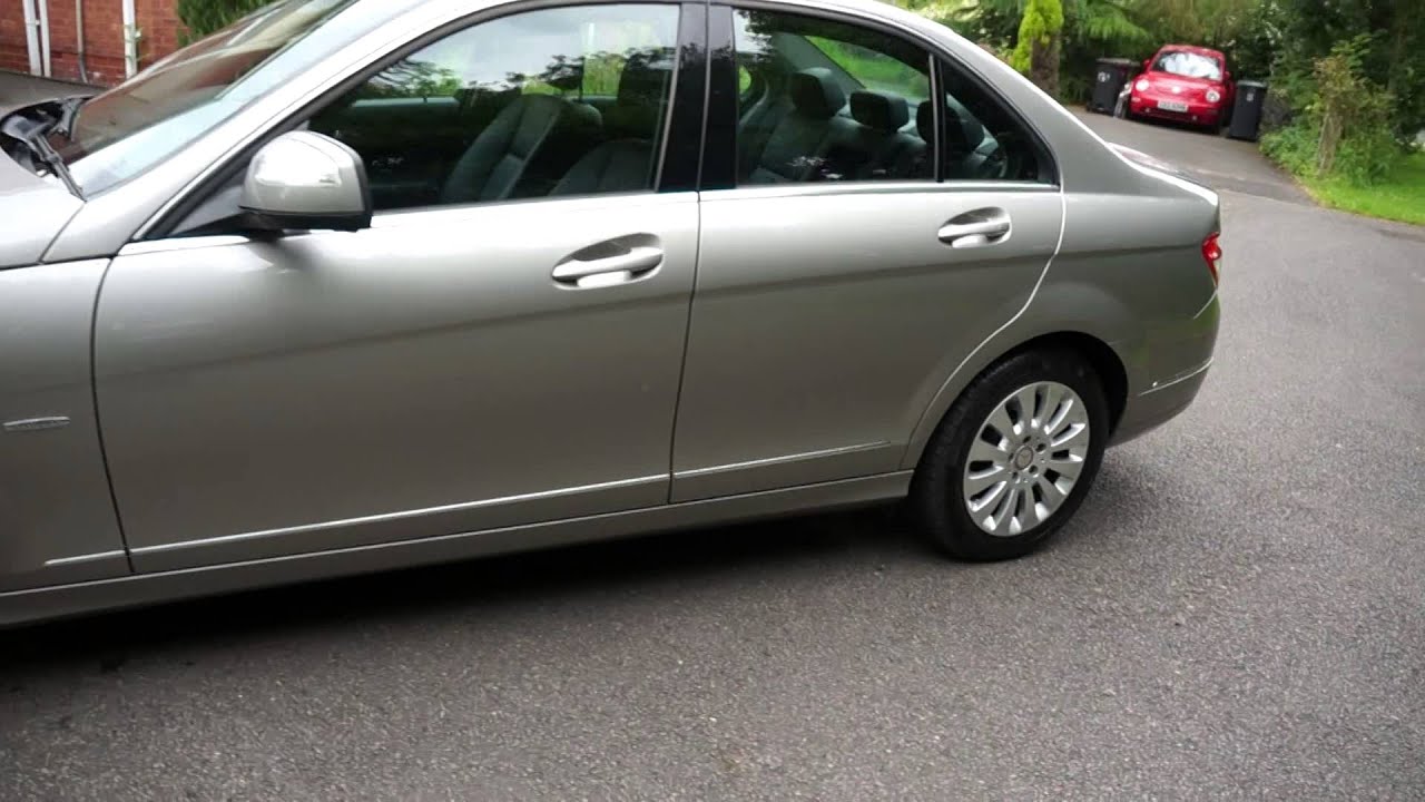2007(57) MERCEDES C200 KOMPRESSOR ELEGANCE SALOON AUTOMATIC CUBANITE SILVER MERCLAND NUNEATON