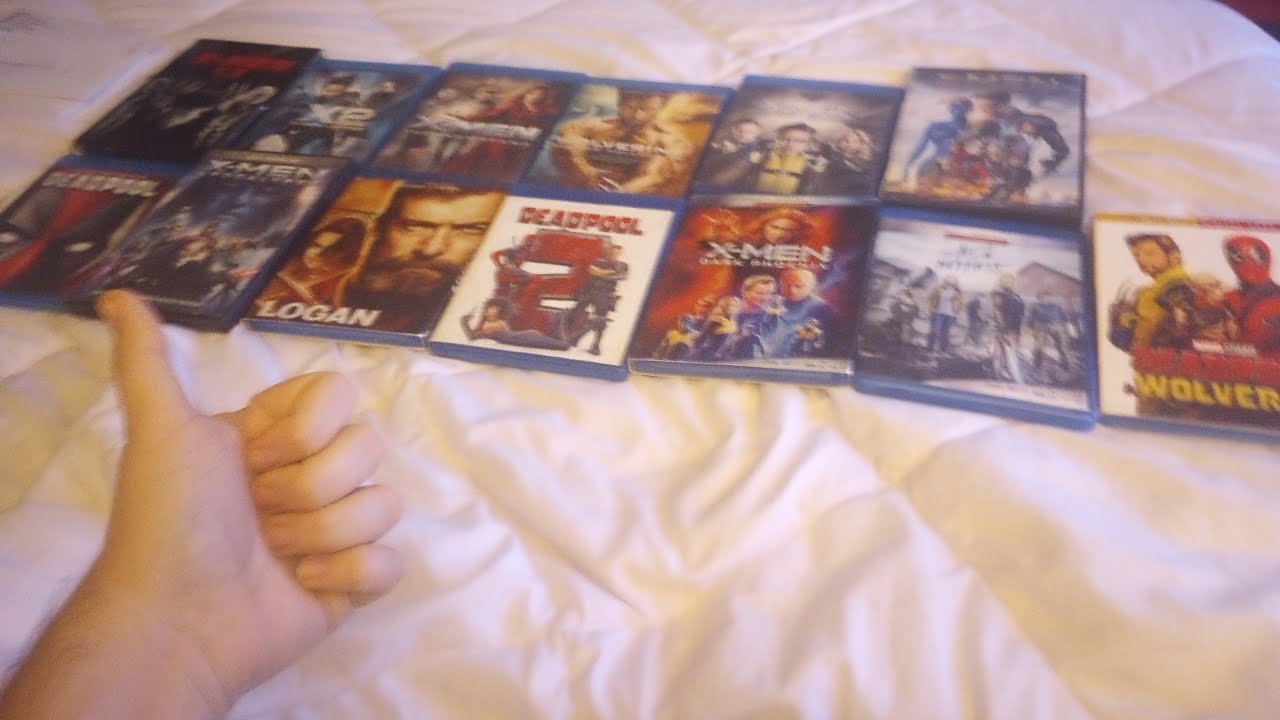 x-Men DVD, Blu-Ray Collection 2026 - YouTube