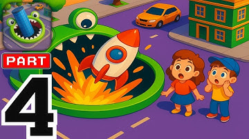 Hole.io - Gameplay Walkthrough Part 4 - Eat Them All (iOS, Android)