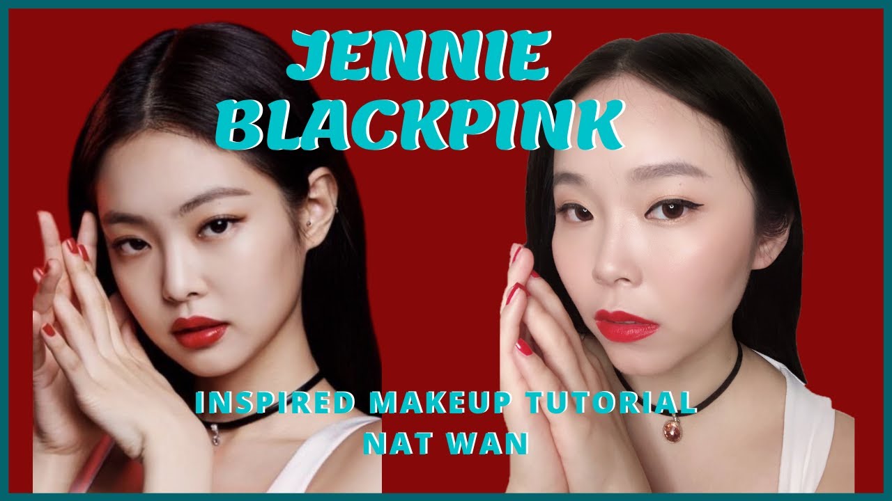 [ENG SUB] BLACKPINK JENNIE Inspired Makeup Tutorial | BLACKPINK JENNIE ...