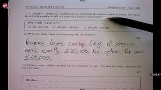 Question 1   Questionnaire Design and Data Types