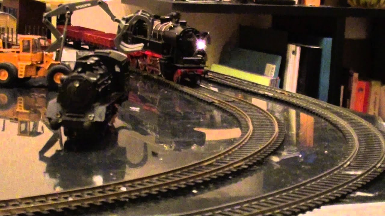 Test of a propeller-driven HO locomotive