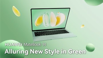 HUAWEI MateBook 14 - Alluring New Style in Green