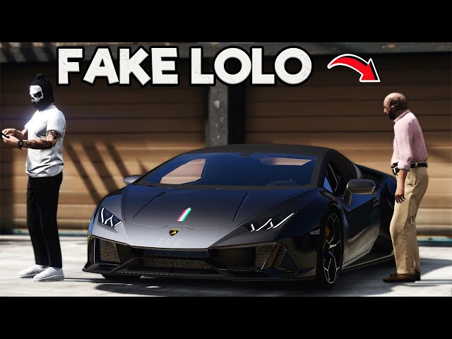 Stealing a Lamborgini as a Fake Lolo sa GTA 5.. (TAGALOG) class=