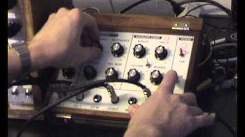 Yusynth ADSR & EMS style diode ladder filter.