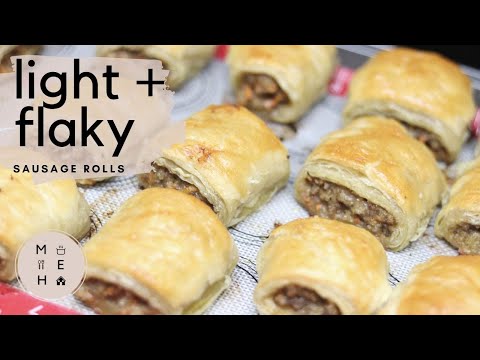 easy-sausage-roll-recipe---a-great-finger-food-for-parties!-|-no-talking-|-make-eat-home