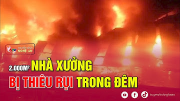 2.000m2 nhà xưởng bị thiêu rụi trong đêm