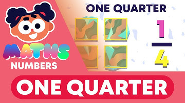 One Quarter | Fractions | Numbers| Maths | FuseSchool Kids