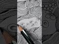#zentangle #zentangleart #dessin #relaxation #shorts #Ohuhu #ink