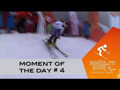 Day 4 | alpine moment of the day | Sochi 2014 Paralympic Winter Games