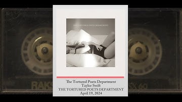 The Tortured Poets Department - Taylor Swift (Fan-Made Lyric Video)