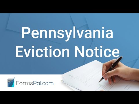 Pennsylvania Eviction Notice