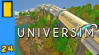All Aboard The Hyperlube! | The Universim - Part 24 (God Simulator - Full 1.0 Release)