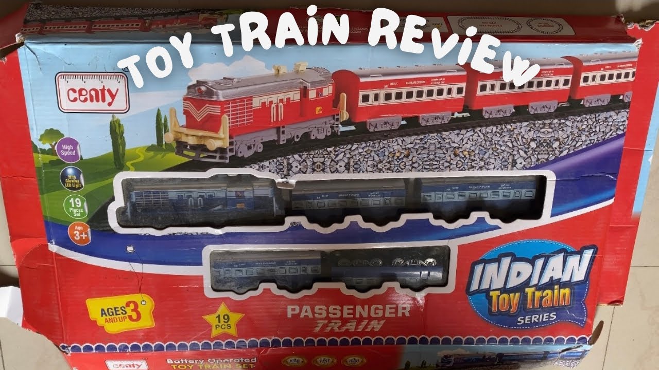 Centy Brand Indian Toy Train Review - YouTube