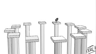 Column Bounce animation practice (loops)