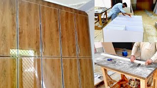 How to make a Wall Wooden Drawer Cabinet | make Room wall Almari.