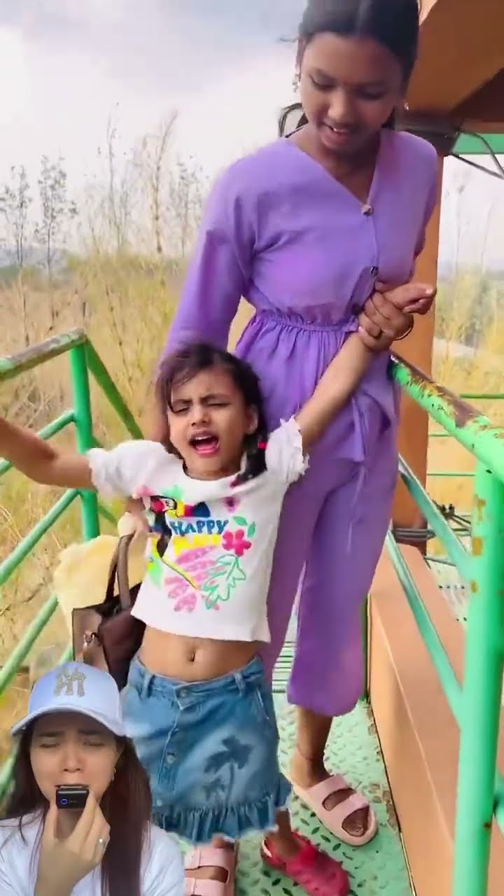 ADEK MAU IKUT MAMA NAEK SEPEDA GANTUNG TAPI TINGGI ⁉️#shorts #funny #dubbing