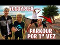 YOSOYPLEX HACIENDO PARKOUR por PRIMERA VEZ😱 ¿SE LE SALE EL HOMBRO?🤕