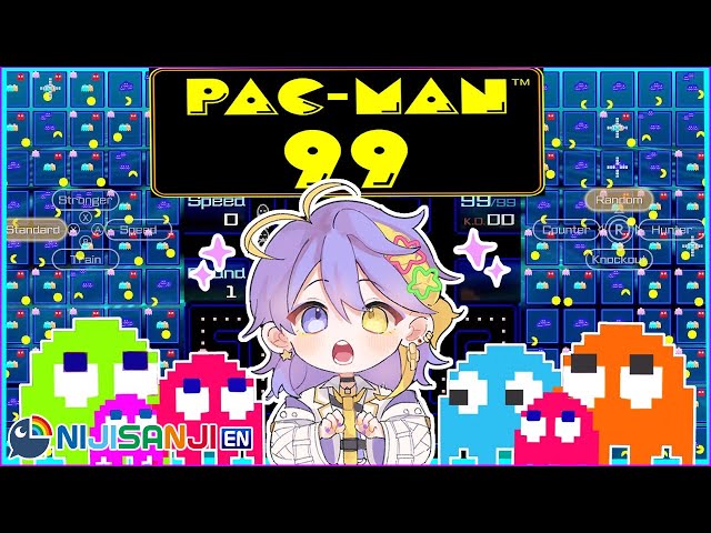 【PAC-MAN 99】NOM NOM VICTORY ROYALE!【NIJISANJI EN | Aster Arcadia】のサムネイル