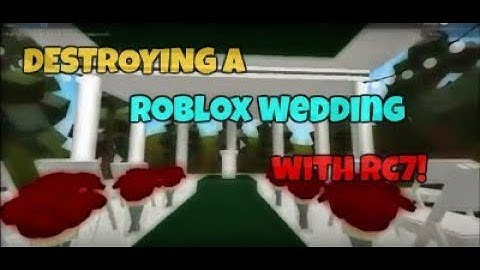 CRASHING A ROBLOX WEDDING WITH EXPLOITS