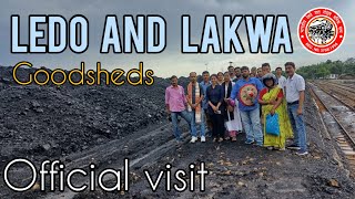 Ledo and Lakwa goodsheds Official visit on 24-25/06/23 @brmgss.official