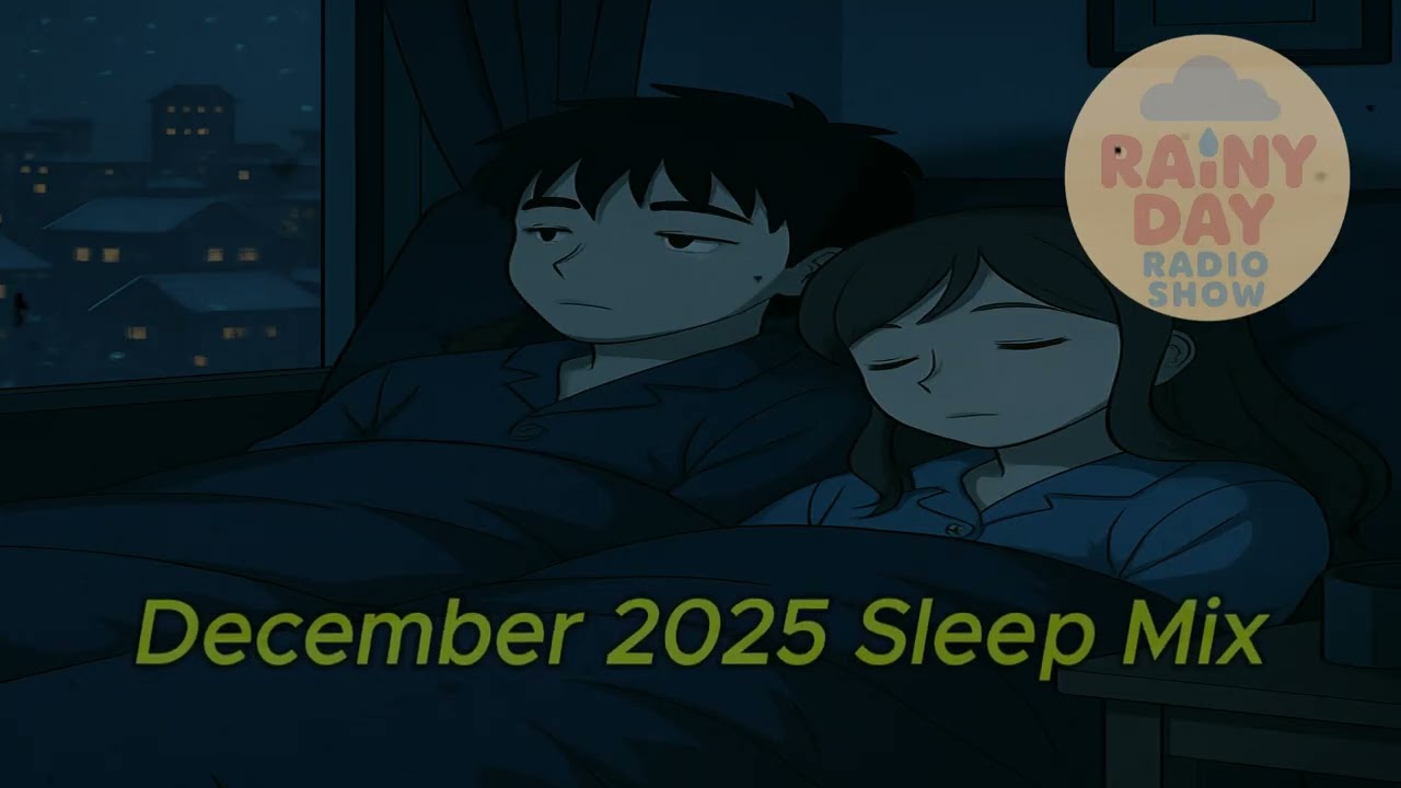 December Sleep Mix | Rainy Day Radio Show [Soft Winter Night Lofi]