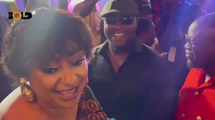 FEMI ADEBAYO & RONKE OSHODI OKE LINK UP @ RED CIRCLE MOVIE PREMIERE NIGHT