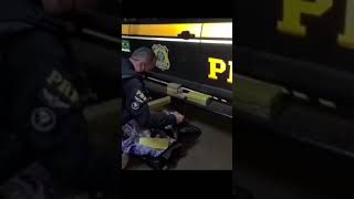#PRF faz apreensão 6Kg de maconha e 500 gramas de pasta base.