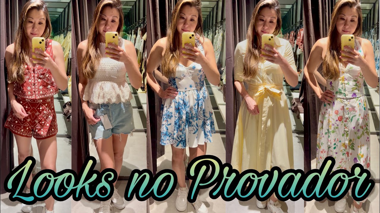 LOOKS NO PROVADOR - ZARA 