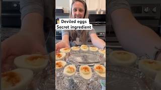 My deviled eggs secret ingredient!