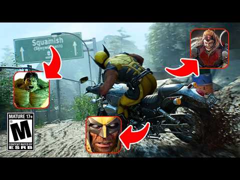 Marvel S Wolverine Gameplay Trailer Easter Eggs Details You Missed