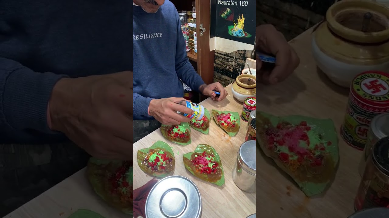 Meenakshi/Sweet Paan making at 