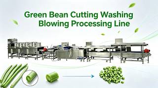 Green Bean Processing Line from Cutting to Drying