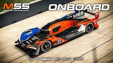 iRacing Onboard – Acura ARX-06 on Le Mans – [MSS] 24S3