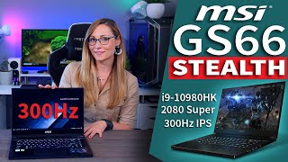 Sleek Design, Monster Specs - MSI GS66 Stealth Review (300Hz, RTX 2080 Super, Intel Core i9)