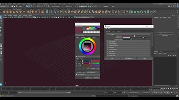 how to Change Viewport background Color in MAYA 2023