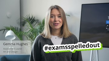 #examsspelledout | How is my coursework, or non examined assessment, marked