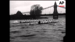 Light Blues Win 1933 Boat Race