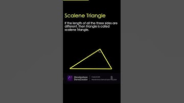 Scalene Triangle Explained: Quick Geometry Insight!  #foryou #scalenetriangle #shorts