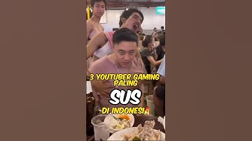 3 Youtuber Gaming Paling SUS di Indonesia (Nomor 3 SUS Banget) #shorts