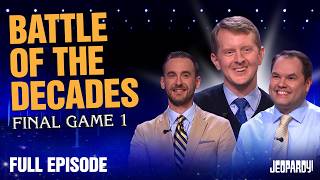 Jeopardy  Episode  Battle Of The Decades Final Game 1 Of 2