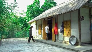 Arrived to thoroughly examine and survey the new plot of land—a crucial step for a new home.