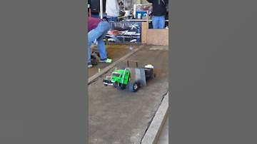 Remote control Big Rig tractor pulling at King of Spring II