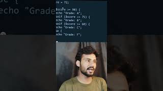 Tired of writing long if-else ladders? .#PHP #PHPTutorial #SwitchStatement #SwitchCase #Programming