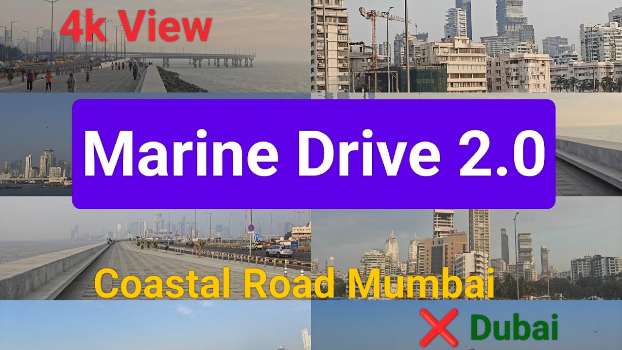 Marine Drive 2.0 🌊 Mumbai Ka Naya Icon | Coastal Road  